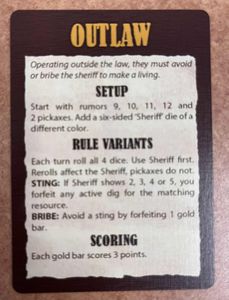 Rumors of Gold: Outlaw