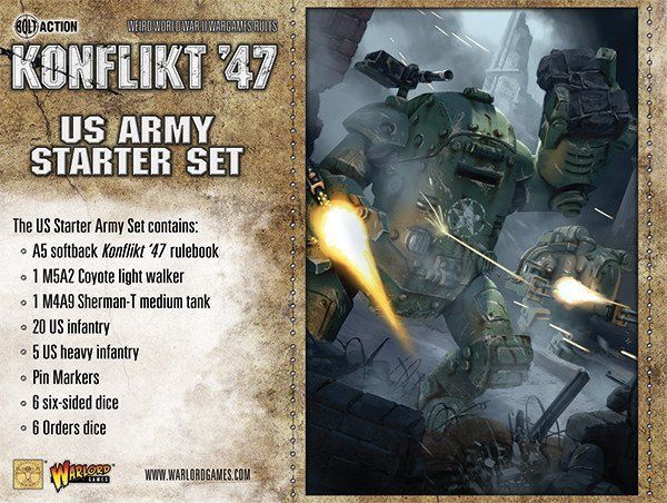 Konflikt '47: US Army Starter Set cover art