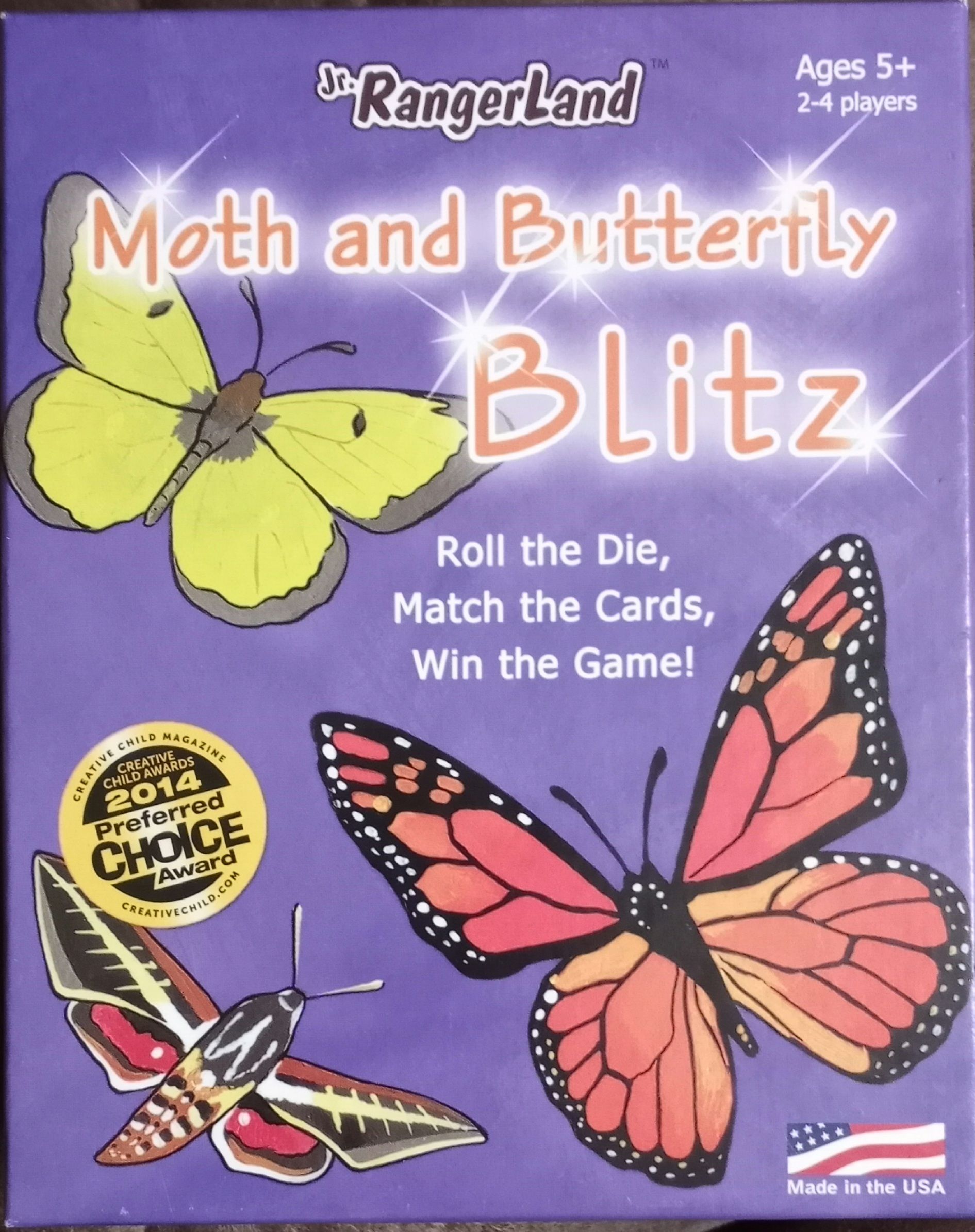 Jr. Rangerland Moth and Butterfly Blitz box art