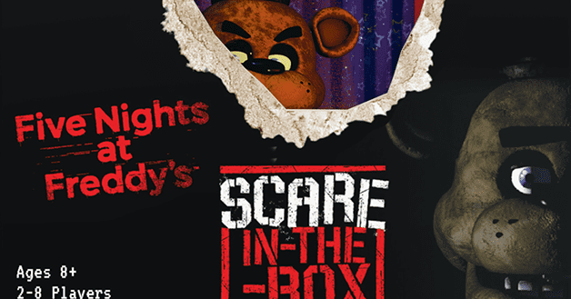 Jogo de Manivela Five Nights at Freddy's Scare-in-the-Box (Funko Games) «  Blog de Brinquedo
