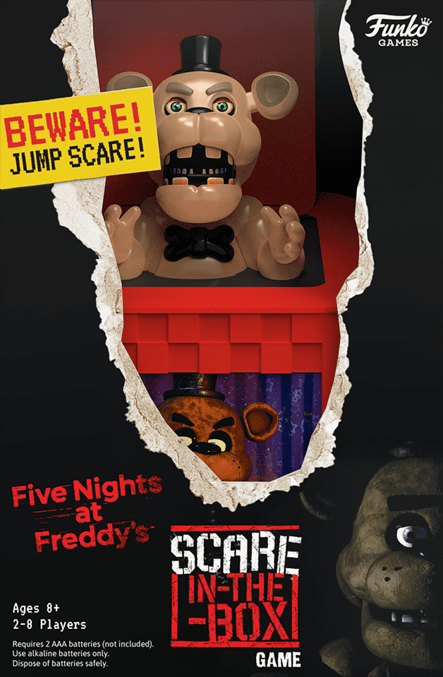 Funko Five Nights at Freddy's Scare-In-The-Box Card Game | GameStop