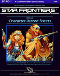 RPG Item: SF AC-1: Star Frontiers Official Character Record Sheets
