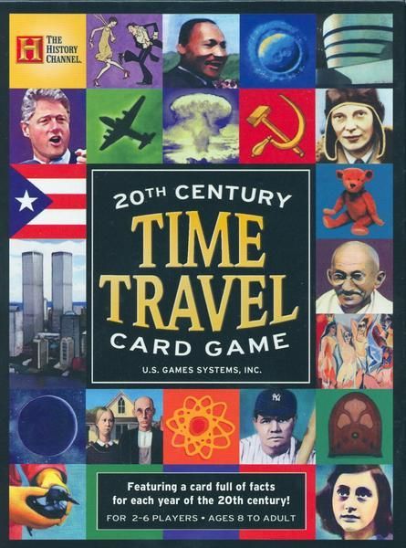 20th Century Time Travel Card Game cover