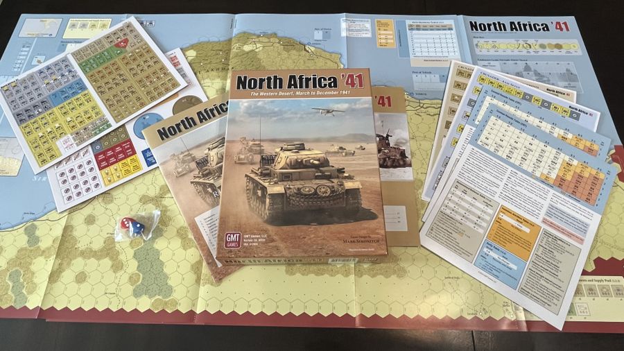 North Africa '41 Mounted Maps