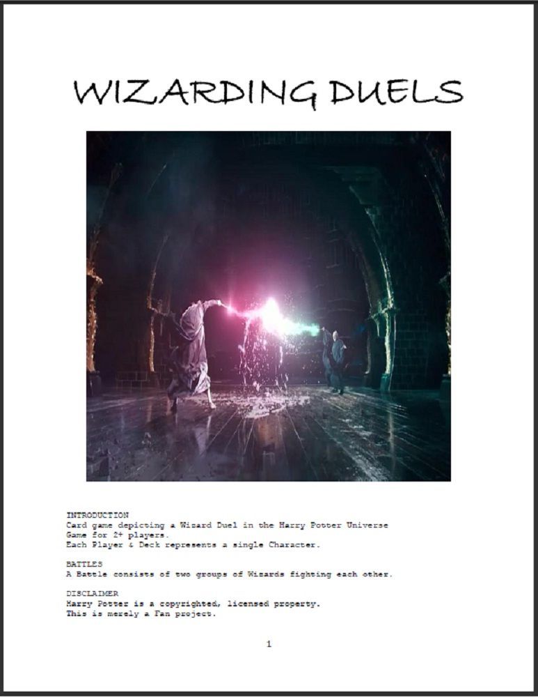 Wizarding Duels doboz
