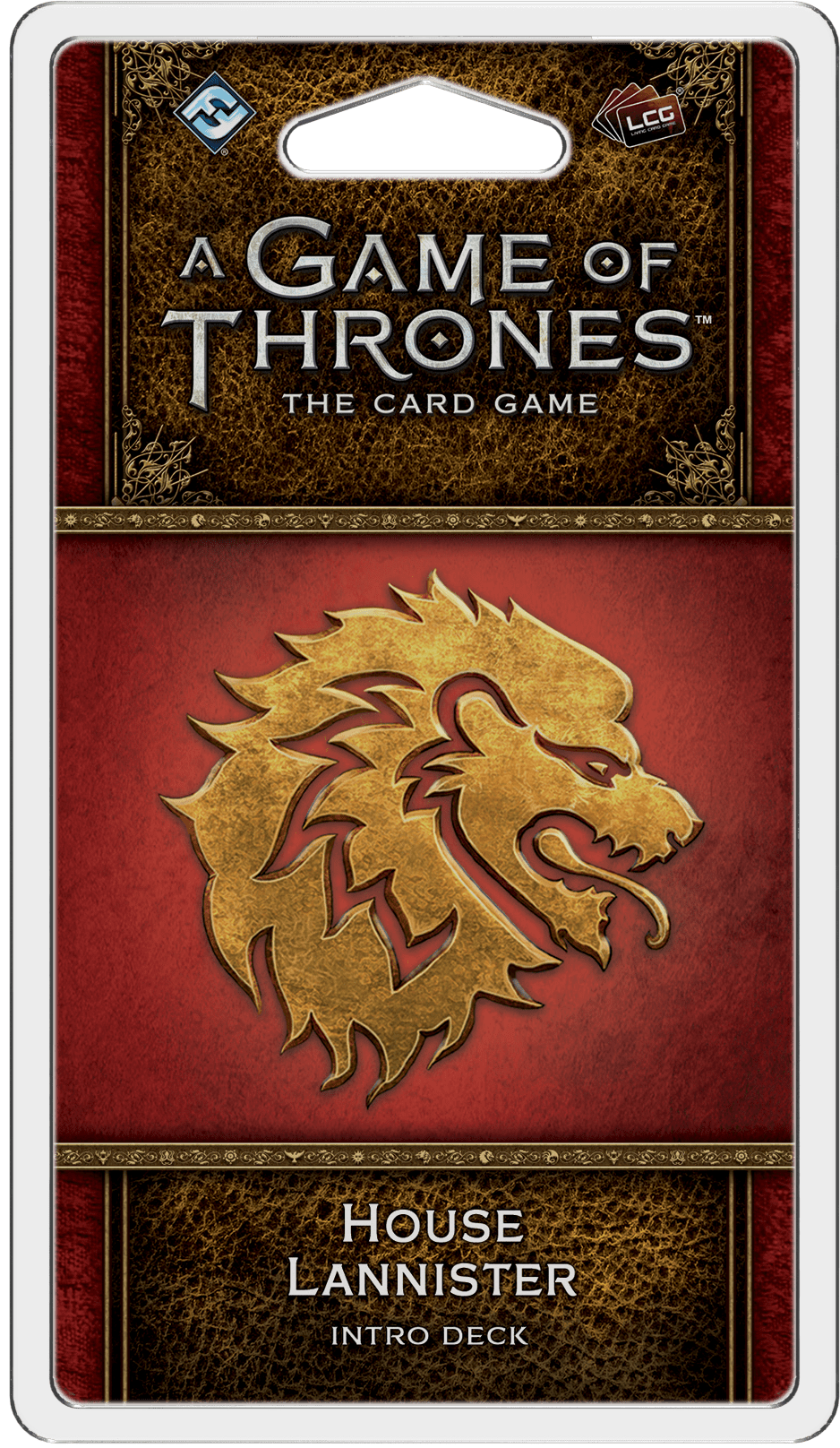 Coperta A Game of Thrones: The Card Game 2nd Ed – House Lannister