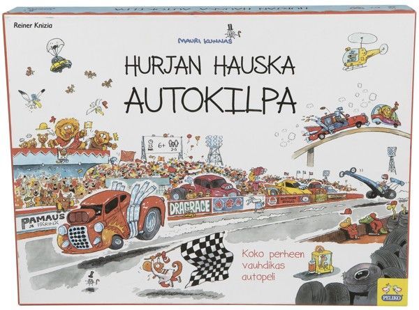 Hurjan hauska autokilpa