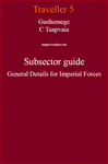 RPG Item: Gushemege C Taapvaia Subsector Guide General Details for Imperial Forces