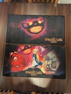 Wonderland's War: Art-Themed Play Mats