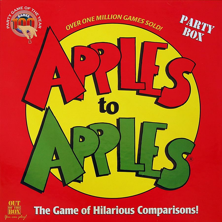 cover for the game apples to apples