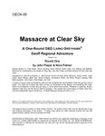 RPG Item: GEO4-08: Massacre at Clear Sky