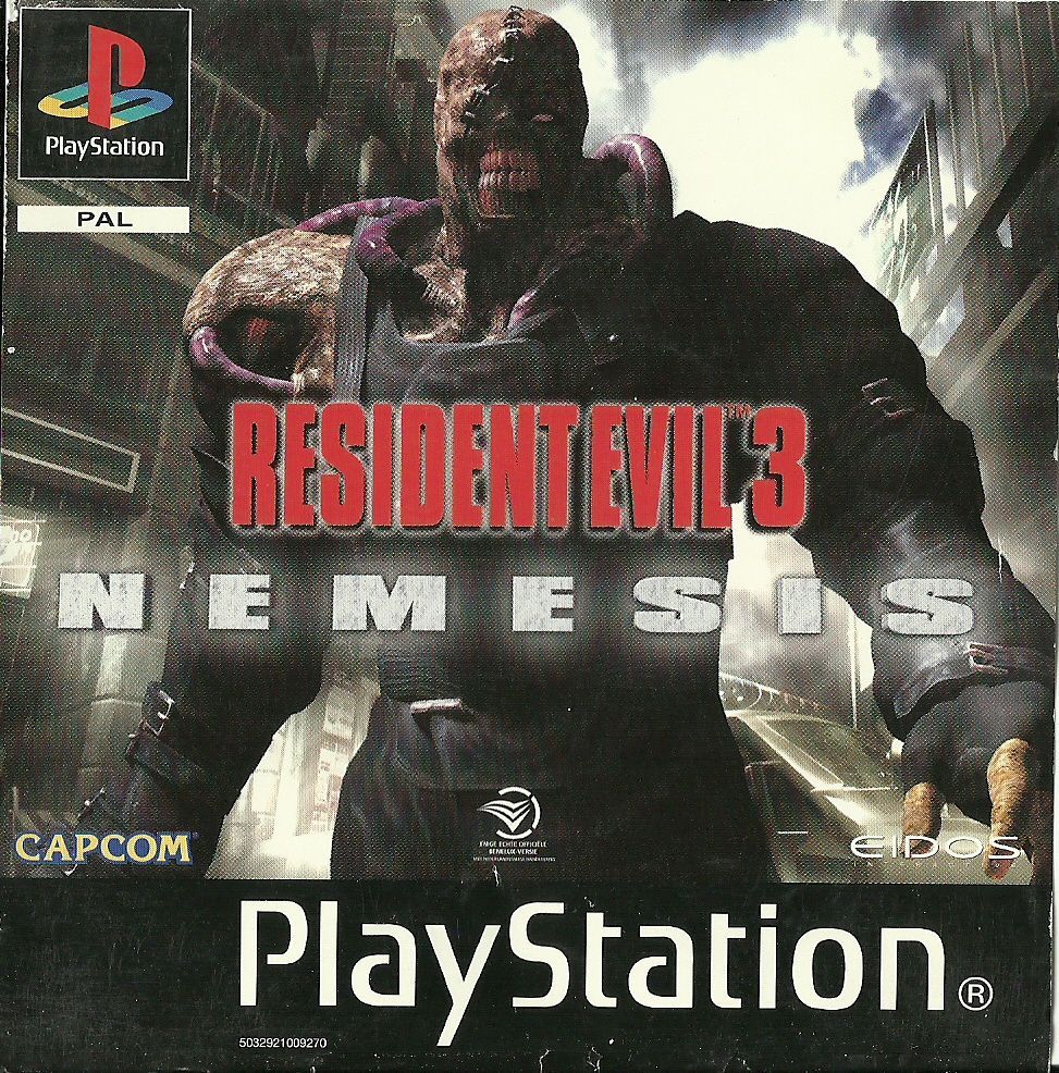 Resident Evil 3: Nemesis box art