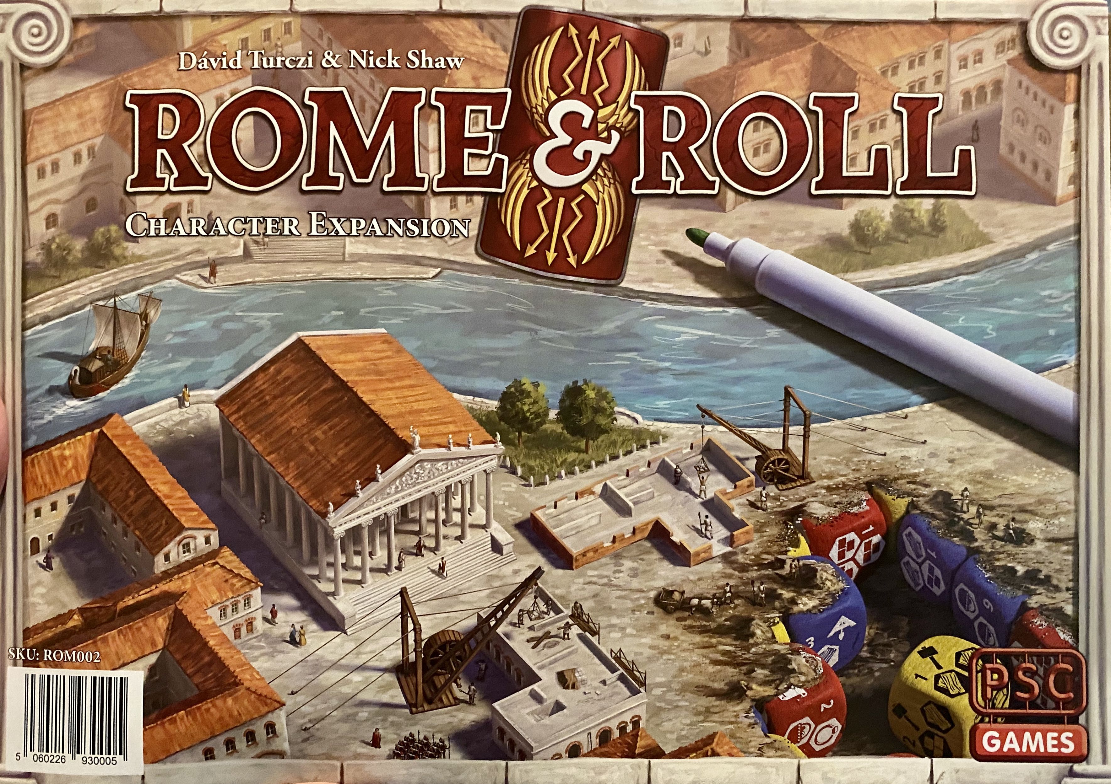 Rome & Roll: Expansión de Personajes
