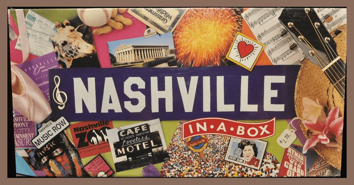 Nashville in a Box Board Game BoardGameGeek