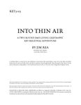 RPG Item: KET3-03: Into Thin Air
