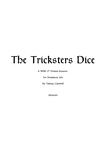 RPG Item: The Trickster's Dice