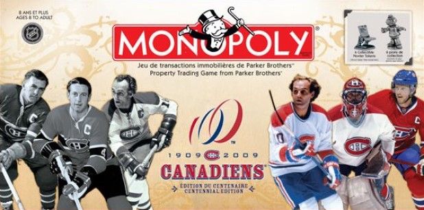 Monopoly: Canadiens – 1909-2009 Centennial Edition