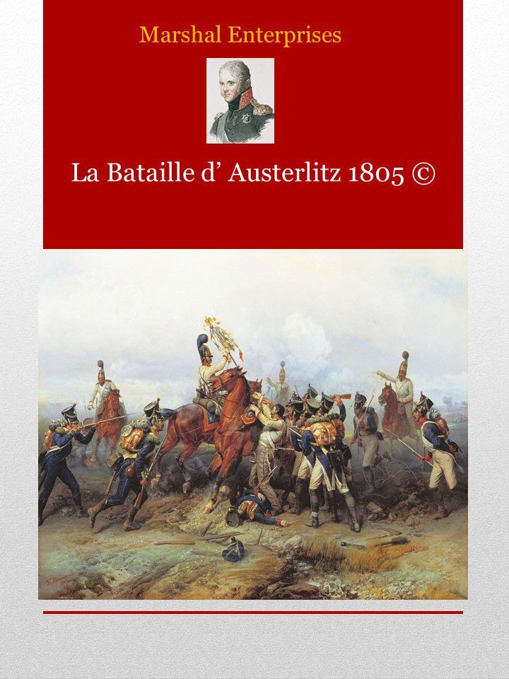 La Bataille d'Austerlitz 1805 cover art