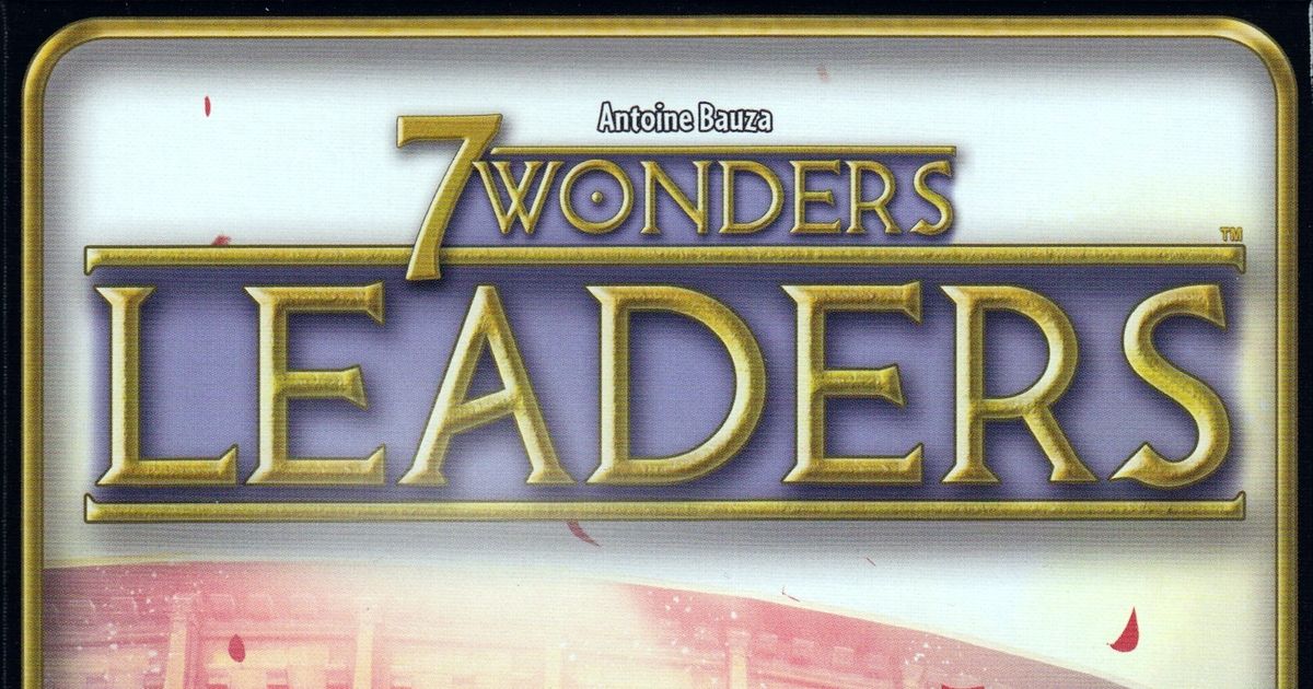 7 Wonders: Leaders, Board Game