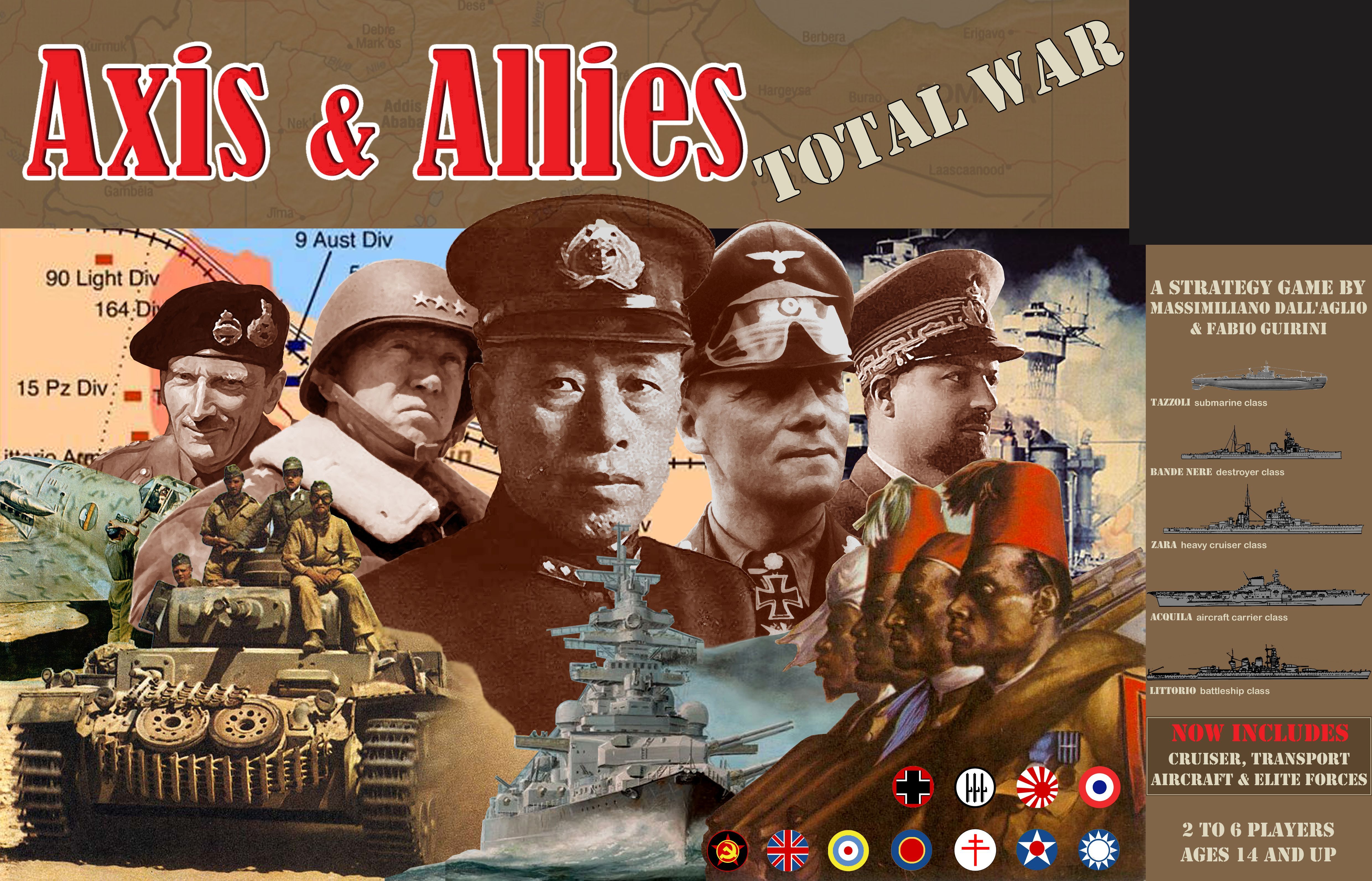 Axis & Allies: Total War cover