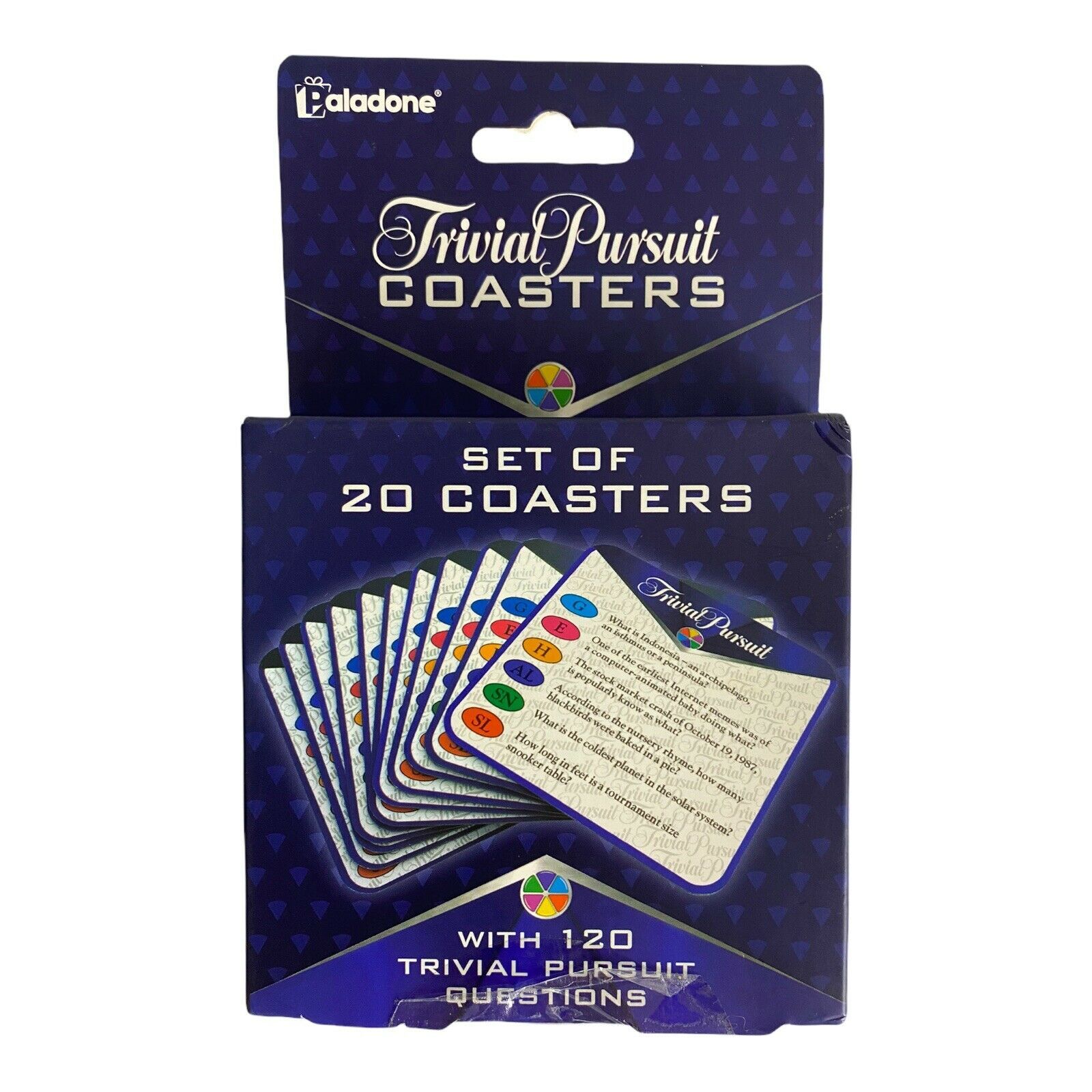 Trivial Pursuit Coasters box art