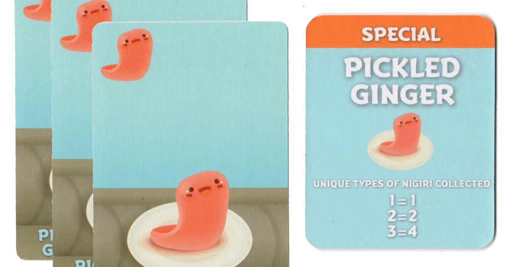 Sushi Go Party!: Pickled Ginger Promo, Board Game