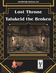 RPG Item: Adventure Module G13: Lost Throne of Talukeld the Broken (Basic Fantasy)