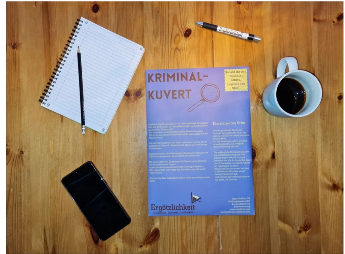 Kriminalkuvert: Ein schweres Erbe cover art