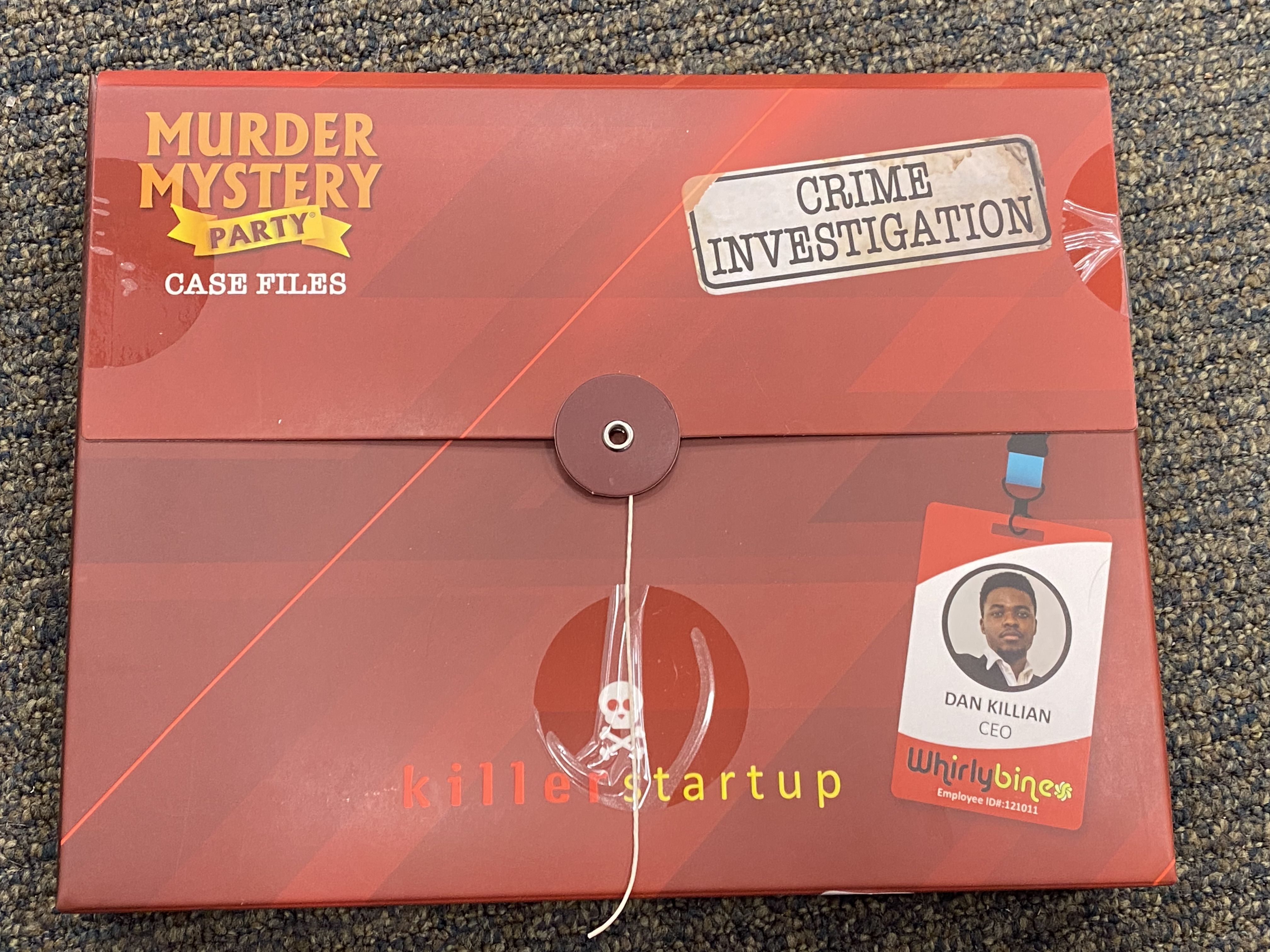 Murder Mystery Party Case Files: Killer Startup cover art