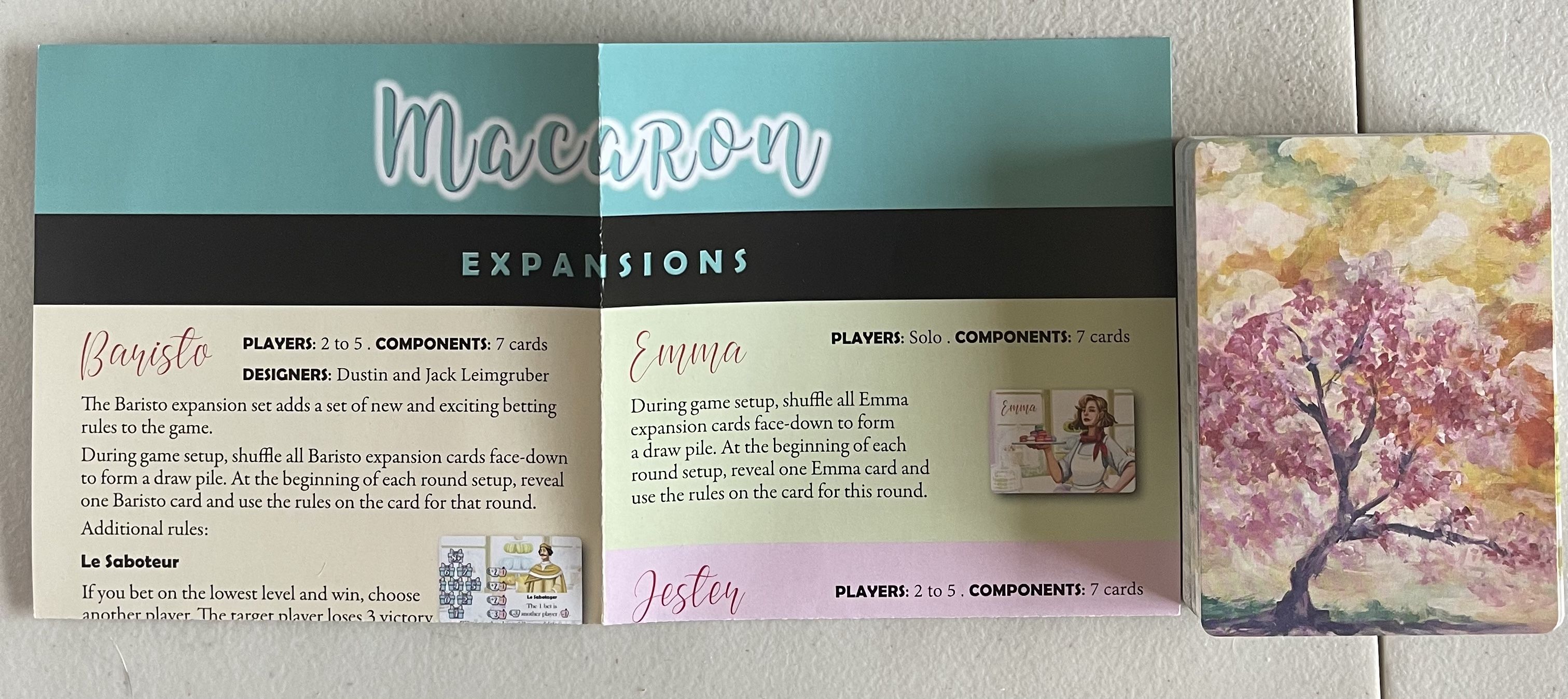 Macaron: Kickstarter Expansion Pack