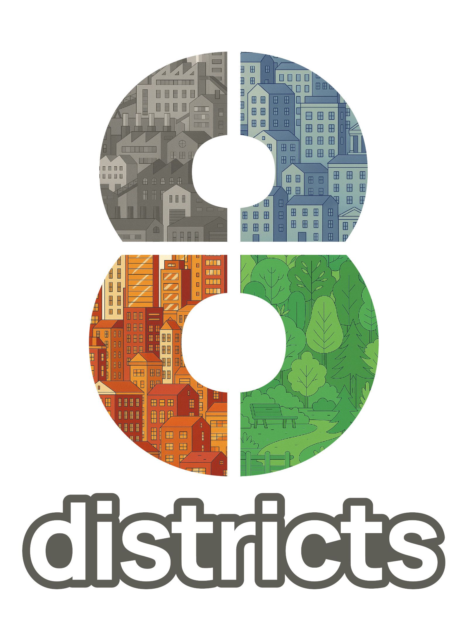 Cover art for 8 districts