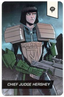Judge Dredd: The Cursed Earth – Chief Judge Hershey Alternate Art Card