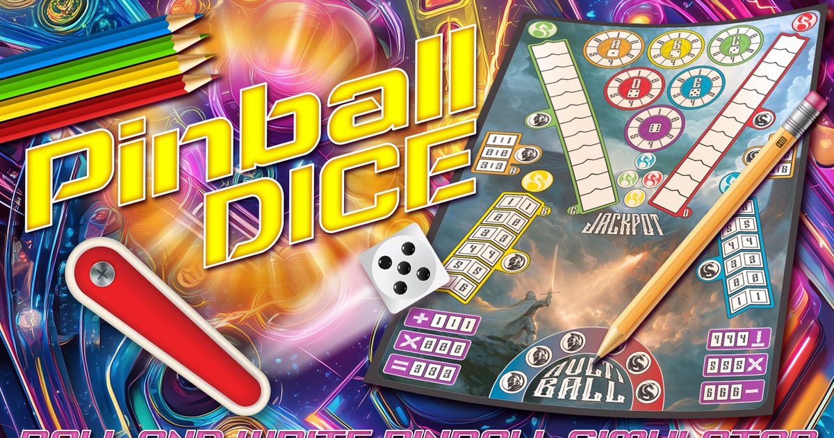 Pinball Dice | Board Game | BoardGameGeek