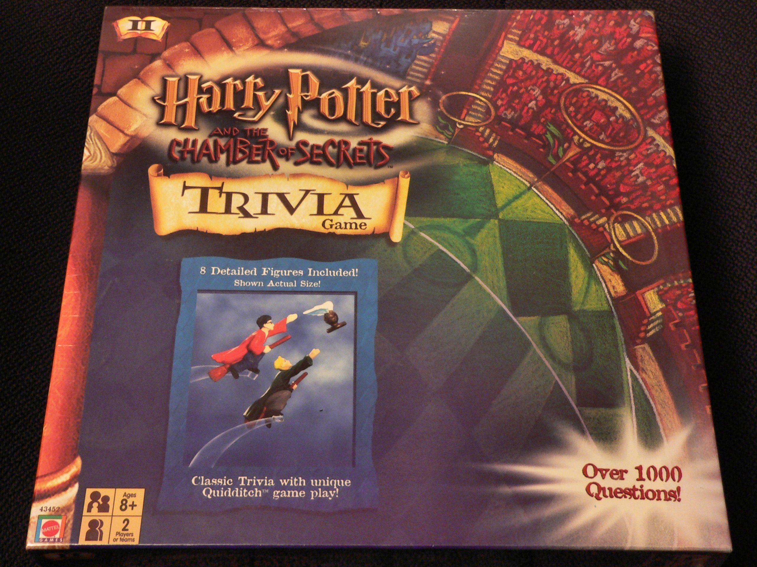 Harry Potter and the Chamber of Secrets Trivia Game