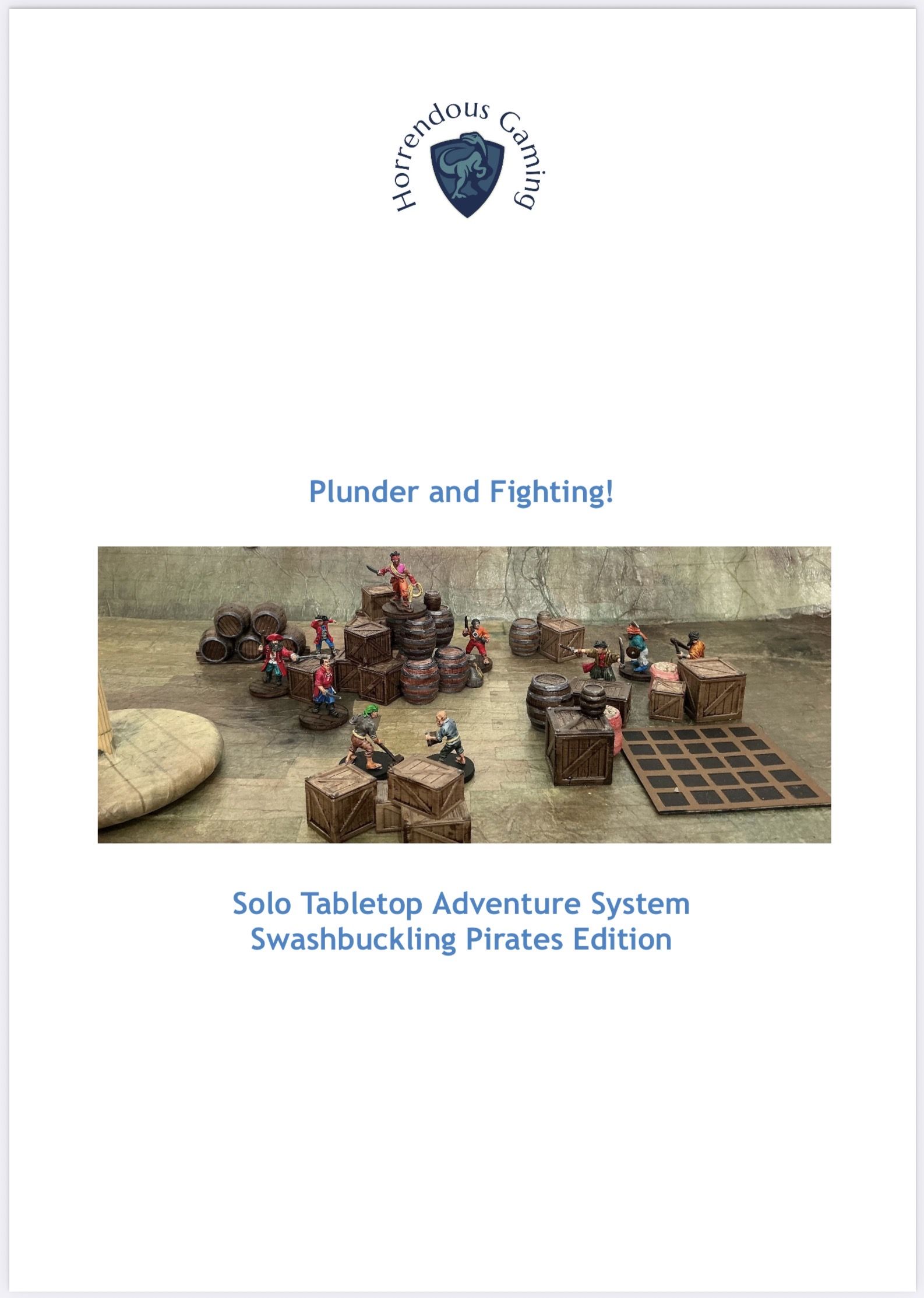 Cover art for Plunder and Fighting!