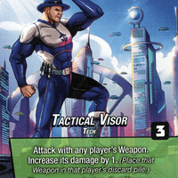 Astro Knights: Tactical Visor Promo Card