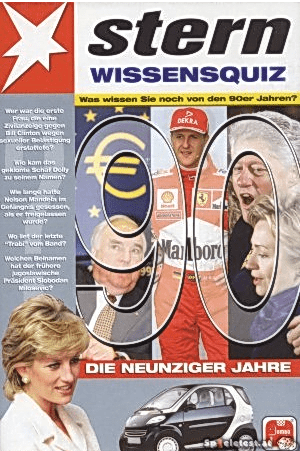 Stern Wissensquiz: Die neunziger Jahre