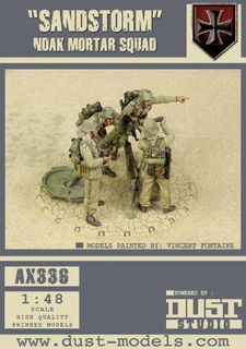 Dust Tactics:  NDAK Mortar Squad – "Sandstorm"