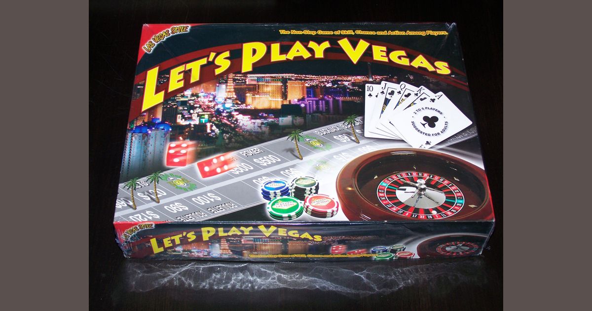 Let's Play Vegas Board Game BoardGameGeek