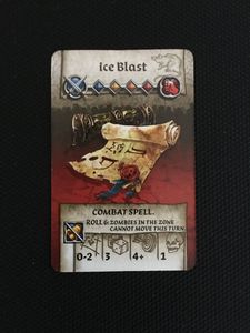 Zombicide: Black Plague – Ice Blast Promo Card