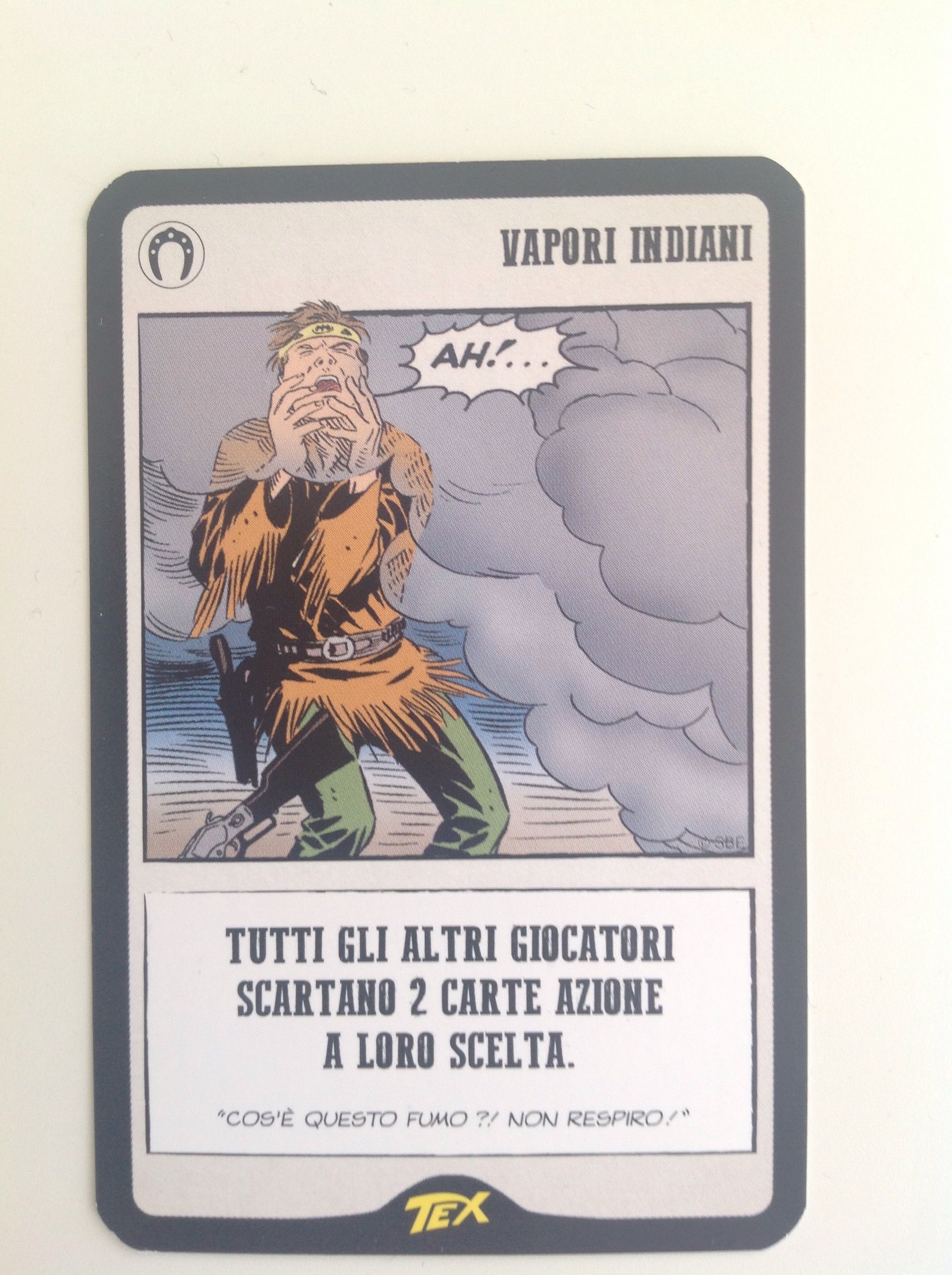 Tex: vapori indiani promo card