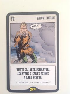 Tex: vapori indiani promo card