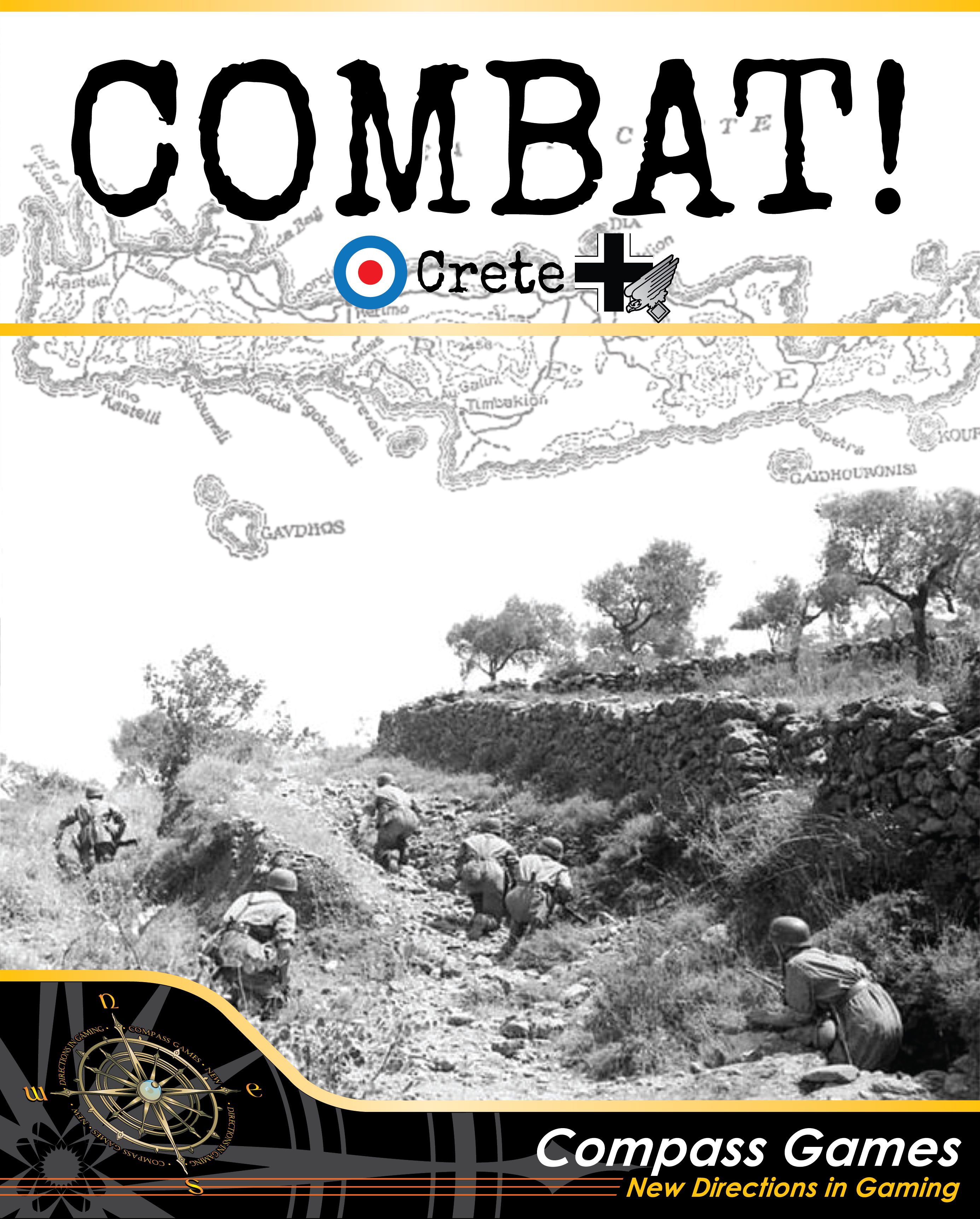 Cover art for Combat! Crete