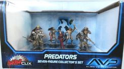 Horrorclix: Predators Seven Figure Collector's Set | Board Game