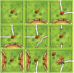 Tithe barns (fan expansion to Carcassonne)