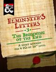 Issue: Elminster's Letters (Issue 3 - Jun 2016)