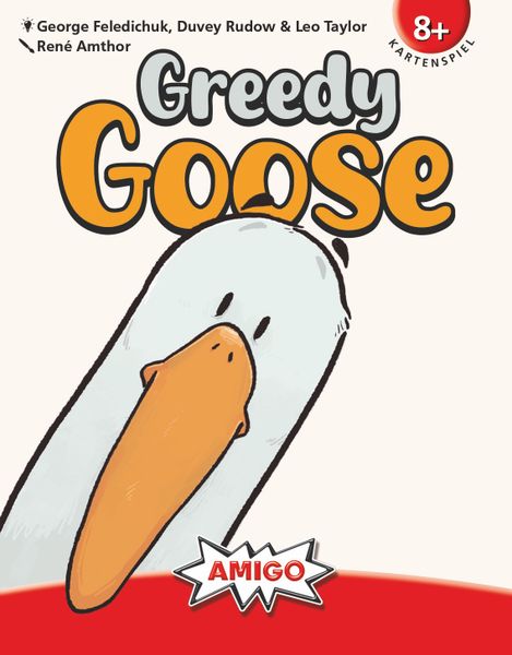 Greedy Goose, AMIGO, 2026 — front cover (image provided by the publisher)
