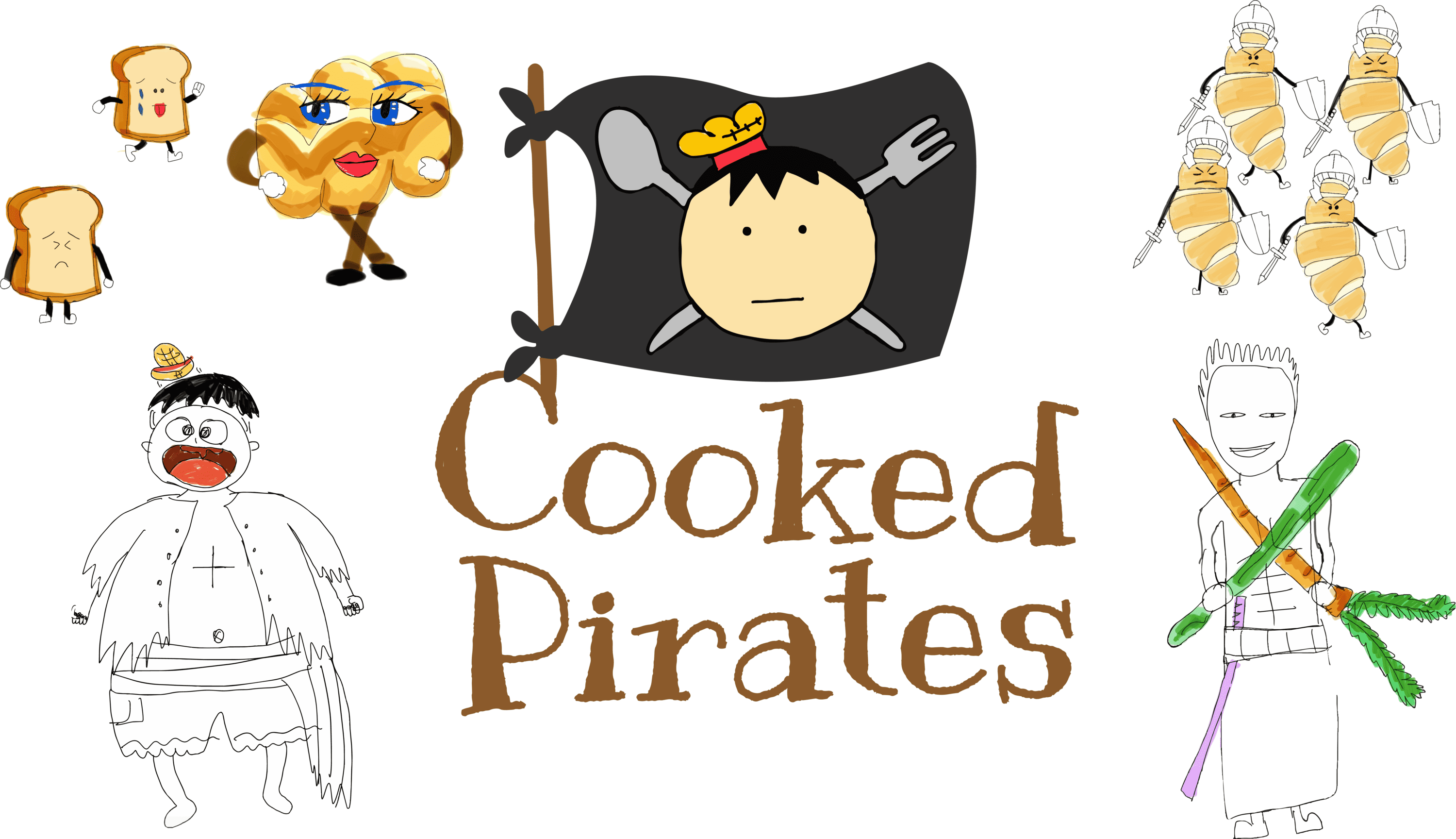 Cover art for Cooked Pirates
