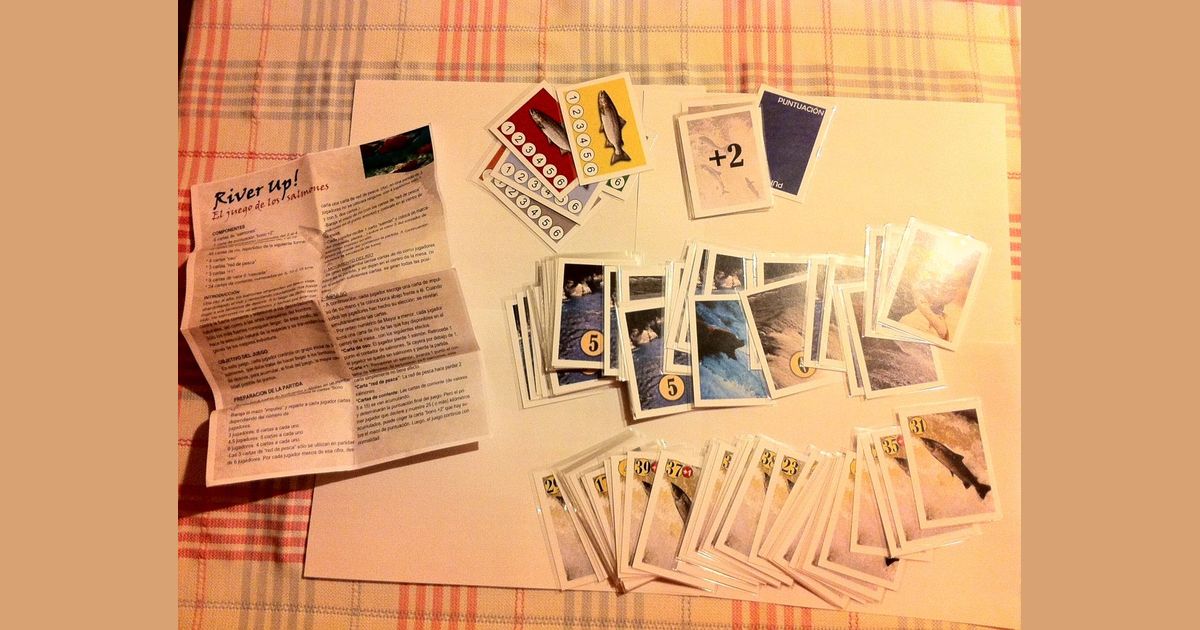 "official" English rules RIVER UP!