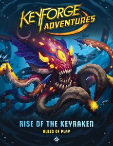 Keyforge Adventures: Rise of the Keyraken Cover Artwork